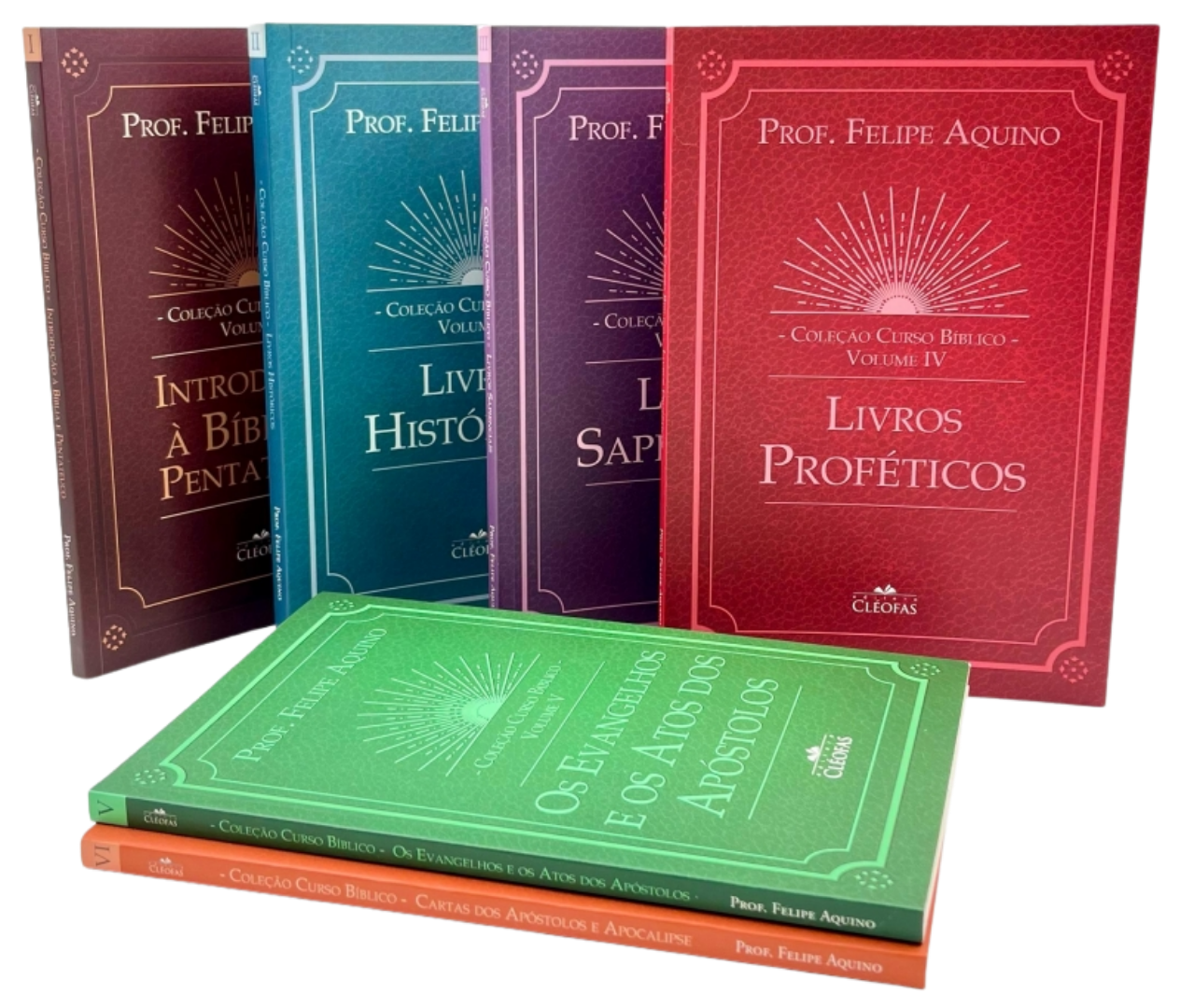 Coleção Curso Bíblico — 6 livros físicos